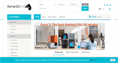 Desktop Screenshot of filament2print.com